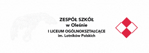 Zespół Szkół w Oleśnie — I Liceum Ogólnokształcące im. Lotników Polskich — logo
